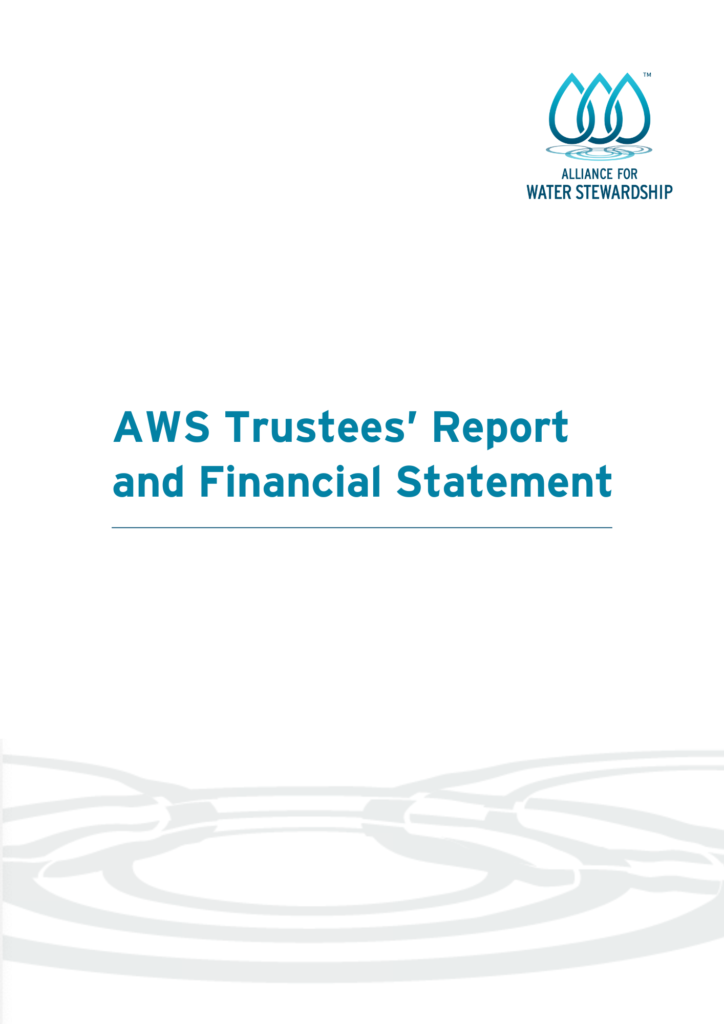 AWS Trustees Report Cover
