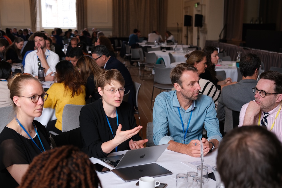 Table discussion at the AWS Global Water Stewardship Forum 2024
