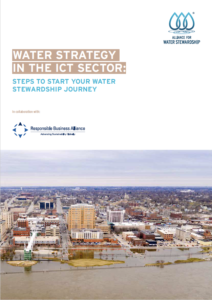 water stategy in ict sector cover