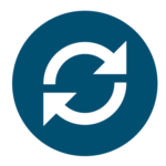 Icon representing the sustainable water balance outcome