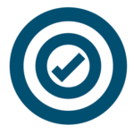 Icon representing the good water quality status outcome