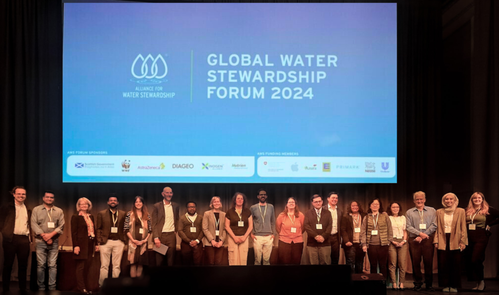 AWS Team at the Global Water Stewardship Forum in June 2024