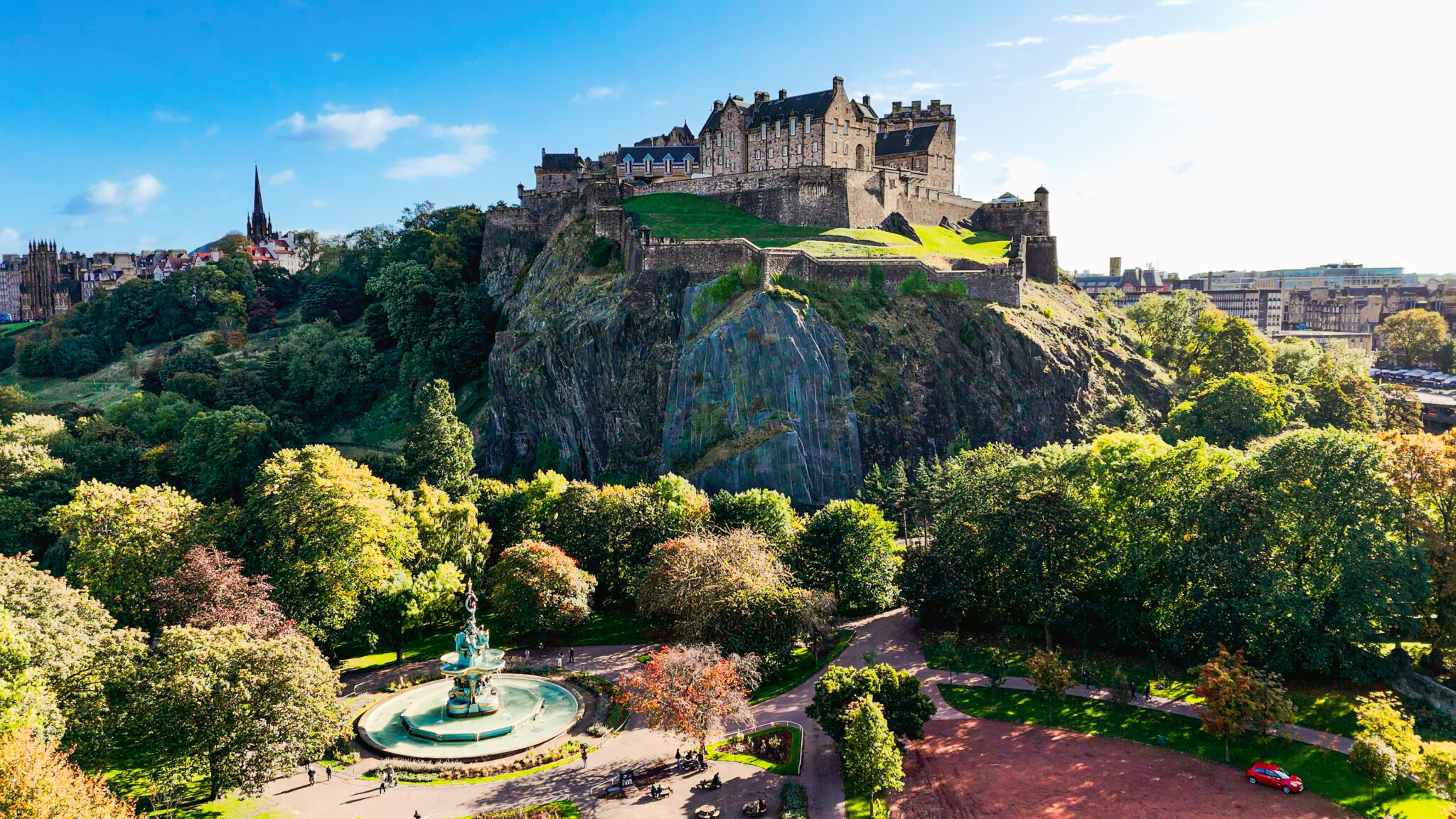 Edinburgh Castle. AWS Global Water Stewardship Forum.