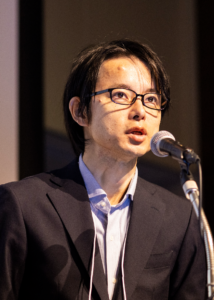 Mr. Yozo Tanaka, Assistant Counselor, the Secretariat of the Headquarters for Water Cycle Policy, Cabinet Secretariat at the 2025 Japan Water Stewardship Forum
