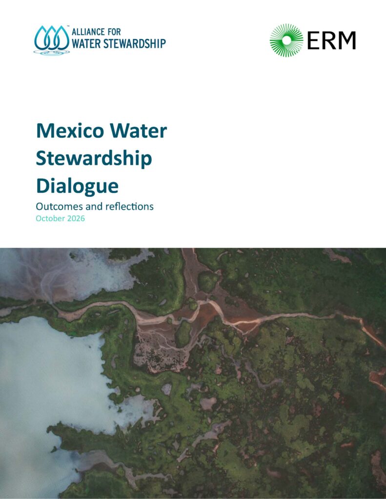 Cover - Mexico Water Stewardship Dialogue Summary